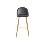 Dodo 1 dark grey with edging / wood купить
