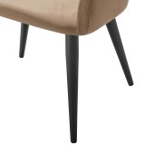Кресло Oscar Diag beige/черный недорого
