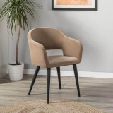Кресло Oscar Diag beige/черный распродажа
