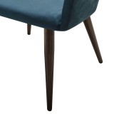 Кресло Oscar Diag blue/т.орех от производителя