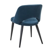 Стул Lars Diag blue/черный недорого