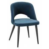 Стул Lars Diag blue/черный недорого
