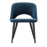 Стул Lars Diag blue/черный распродажа
