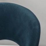 Стул Lars Diag blue/черный недорого