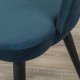 Стул Lars Diag blue/черный купить