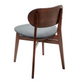 Стул Rasmus  Diag grey/т.орех распродажа