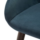 Кресло Kent Diag blue/т.орех от производителя