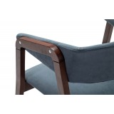 Кресло Dalia Soft Grey/Темный орех распродажа