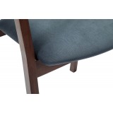 Кресло Dalia Soft Grey/Темный орех распродажа
